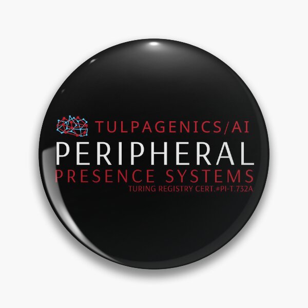 Item preview, Peripheral Presence Systems from Tulpagenics 1.0  (William Gibson t-shirt Agency, The Peripheral) designed and sold by Gibson Futures.