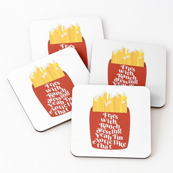 Item preview, Ranch on Fries Funny Food Lover Cartoon Slogan designed and sold by mytshirtfort.
