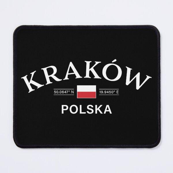 Item preview, Krakow Polska (Cracow Poland) Polish Coordinates designed and sold by HakeDesign.