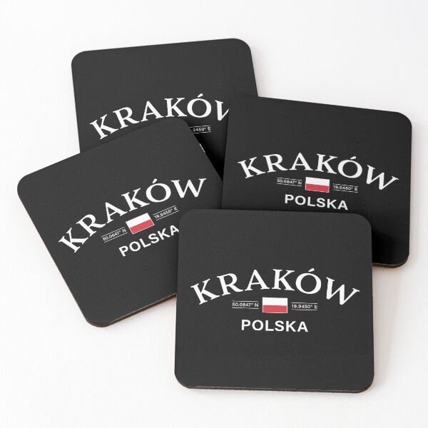 Item preview, Krakow Polska (Cracow Poland) Polish Coordinates designed and sold by HakeDesign.