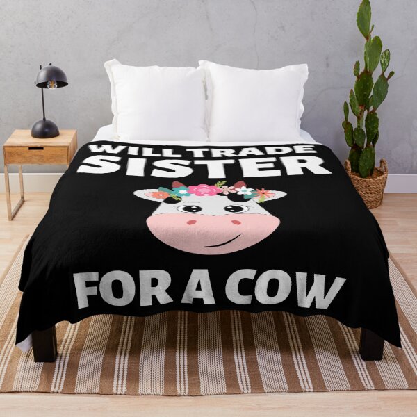 Item preview, Will Trade Sister For A Cow - Cool Gift designed and sold by The Love Quill.