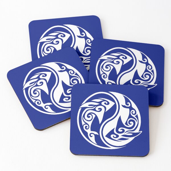 Item preview, Tribal Shark Yin Yang Design designed and sold by blackdogshop.