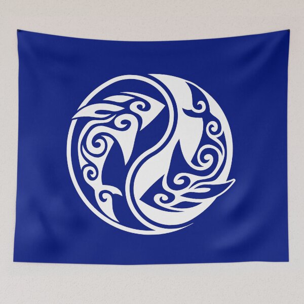 Item preview, Tribal Shark Yin Yang Design designed and sold by blackdogshop.