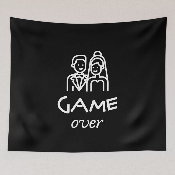 Item preview, game over funny married designed and sold by LU NA.