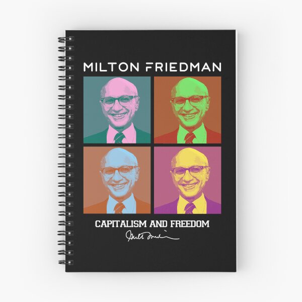 Item preview, Milton Friedman Captalism and Freedom (Black) designed and sold by Liberancaps.