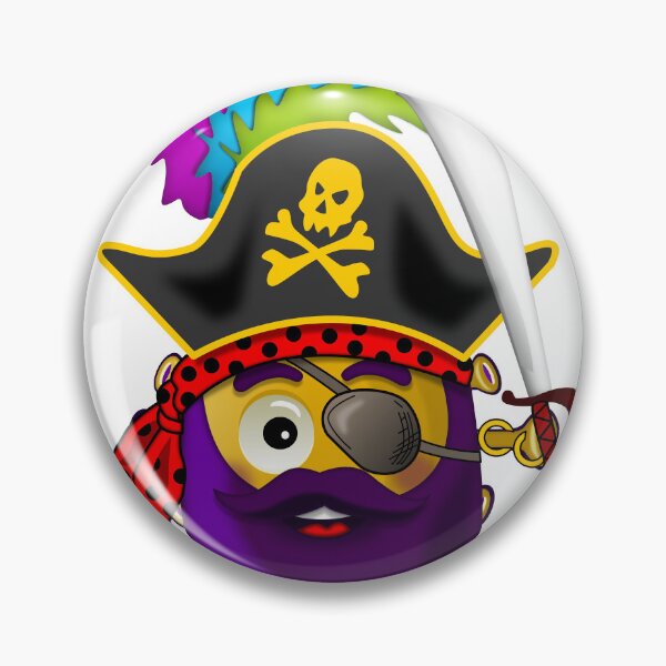 Item preview, Lilac beard pirate of the Little Simons designed and sold by simonsitos.