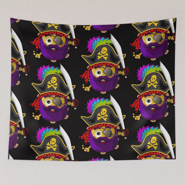 Item preview, Lilac beard pirate of the Little Simons designed and sold by simonsitos.