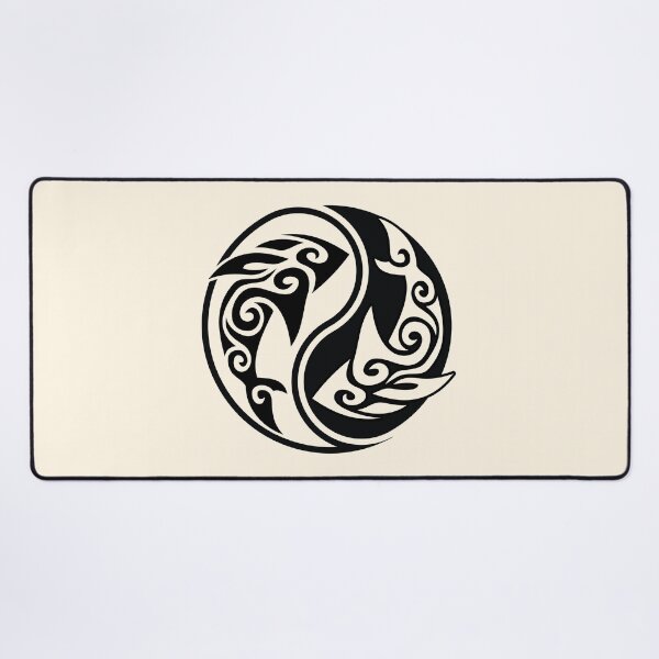 Item preview, Tribal Shark Yin Yang Design designed and sold by blackdogshop.