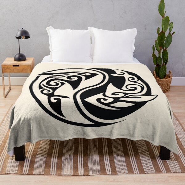 Item preview, Tribal Shark Yin Yang Design designed and sold by blackdogshop.