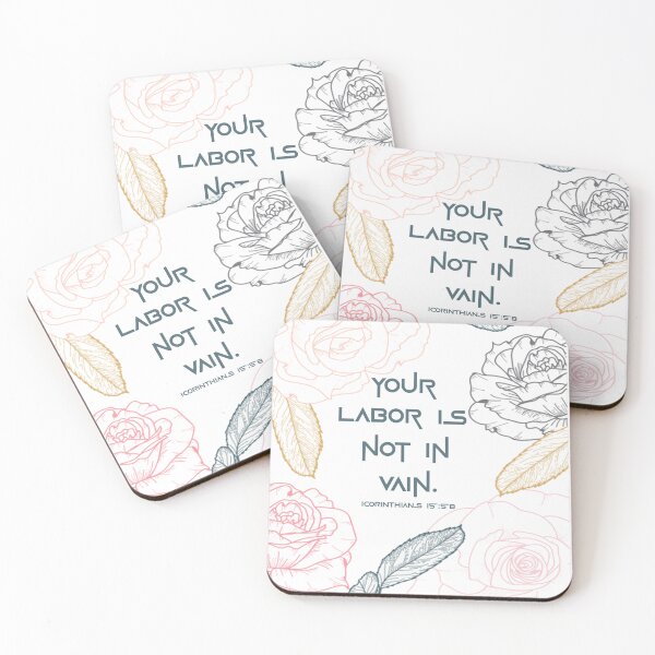 Item preview, 1 Corinthians 15:58 spiral notebook designed and sold by crafts-gift.
