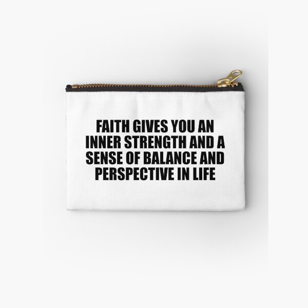 Item preview, Faith gives you an inner strength and a sense of balance and perspective in life designed and sold by Colorfulandfun.