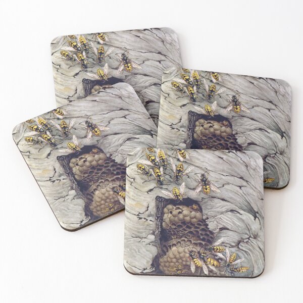 Item preview, Common wasp, "Vespula vulgaris" (also called European wasp). designed and sold by Luggnagg.