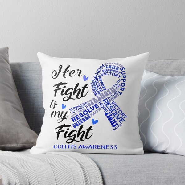 Item preview, Colitis Warrior, Her Fight is my Fight Colitis Awareness designed and sold by Greggwillard.