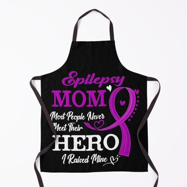 Item preview, Proud Epilepsy Mom Most People Never Meet Their Hero I Raised Mine Epilepsy Awareness designed and sold by Kohend.