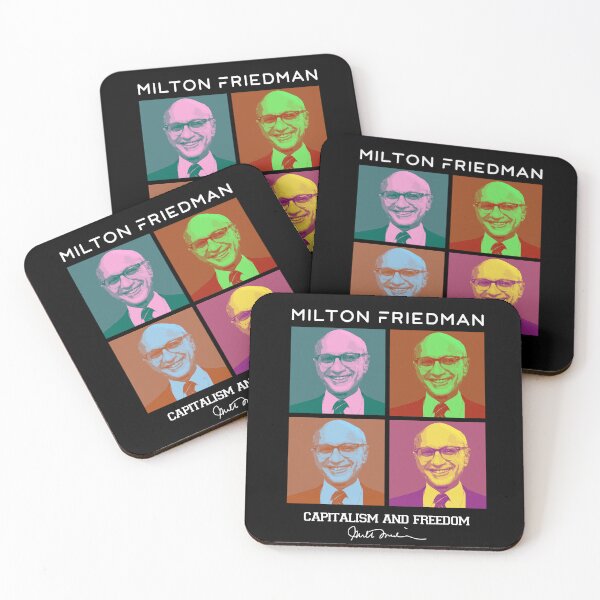 Item preview, Milton Friedman Captalism and Freedom (Black) designed and sold by Liberancaps.