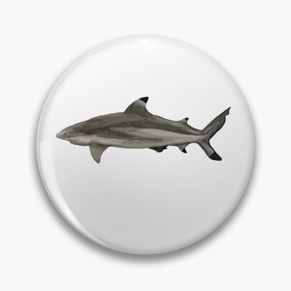 Item preview, Blacktip Shark Watercolor designed and sold by polar-fox.