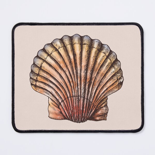 Item preview, Watercolor Sea Shell  designed and sold by newburyboutique.