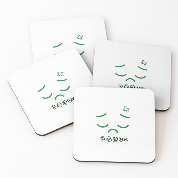 Item preview, Classic sad design with Japanese writing green designed and sold by weirdandstrange.