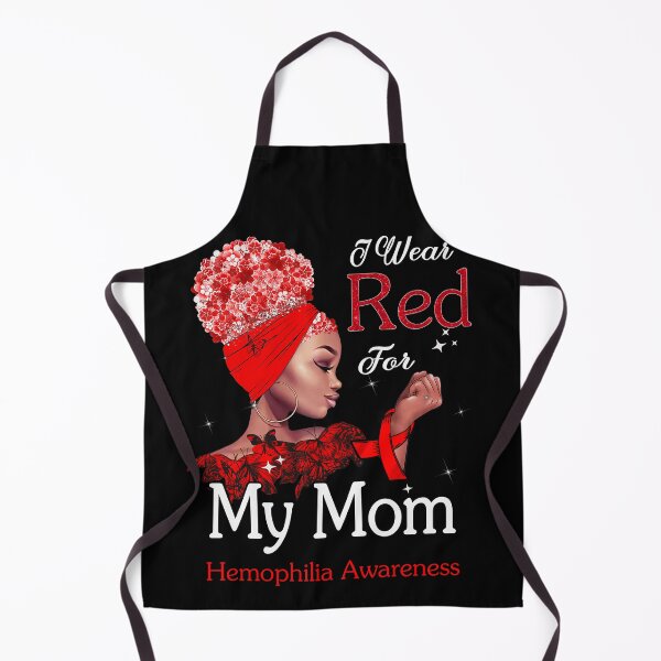 Item preview, Hemophilia Awareness Black Girl I Wear Red For My Mom designed and sold by tenjun16.