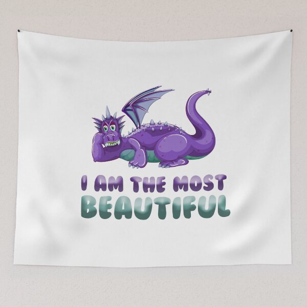 Item preview, I am the most beautiful baby saurus designed and sold by animalfairy1.