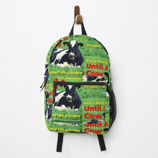 Item preview, Irish Proverb - Every Man Is Sociable Until A Cow Invades His Garden designed and sold by IrishProverbs.
