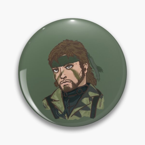 Artikelvorschau, MGS3 Schlange (mit Bandana) entworfen und verkauft von ♡~Pastry Crow~♡.