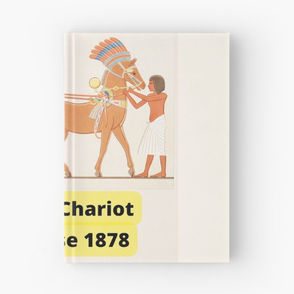 Item preview, Egyption Chariot with horse 1878 painting designed and sold by LGMmugsdesign.