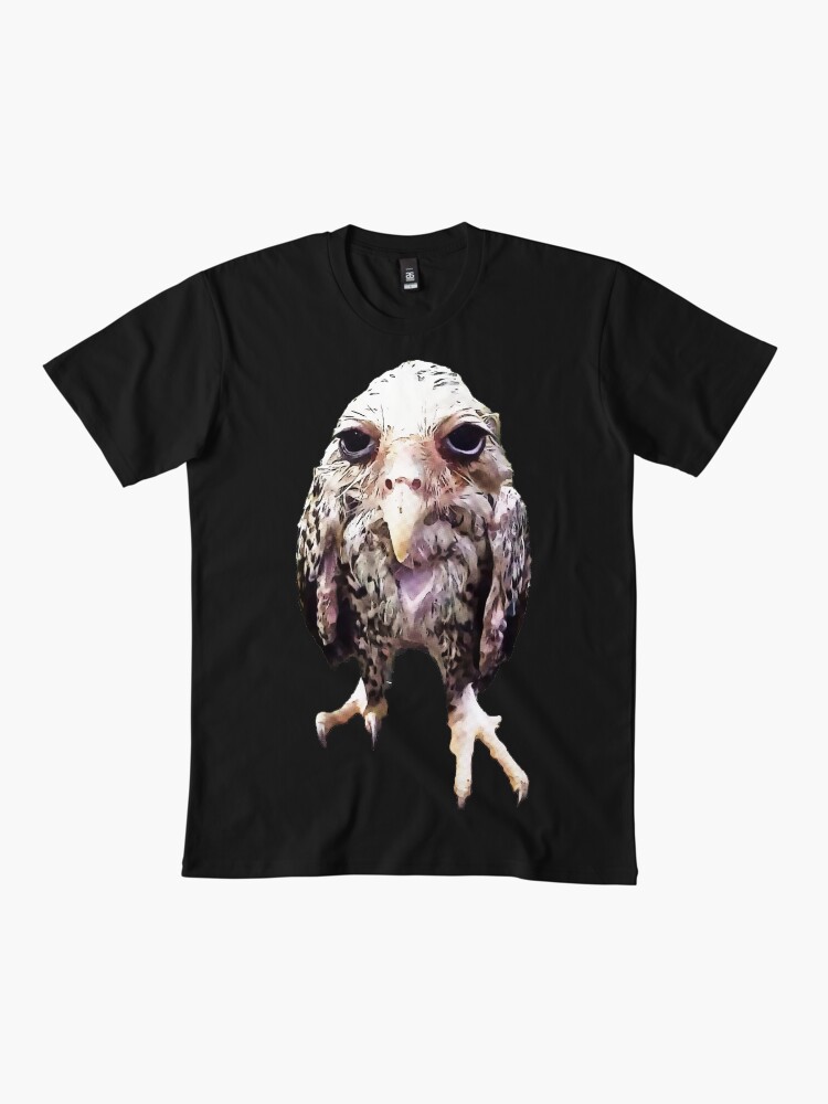 Wet Owl Meme Art Premium T-Shirt