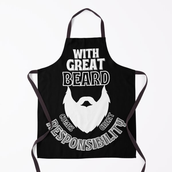 Item preview, With Great Beard Comes Great Responsibility designed and sold by marcomonge84.