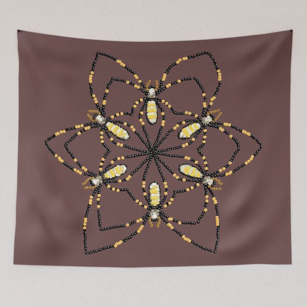 Item preview, Bedazzled Joro Spider Mandala designed and sold by Roger Swezey.