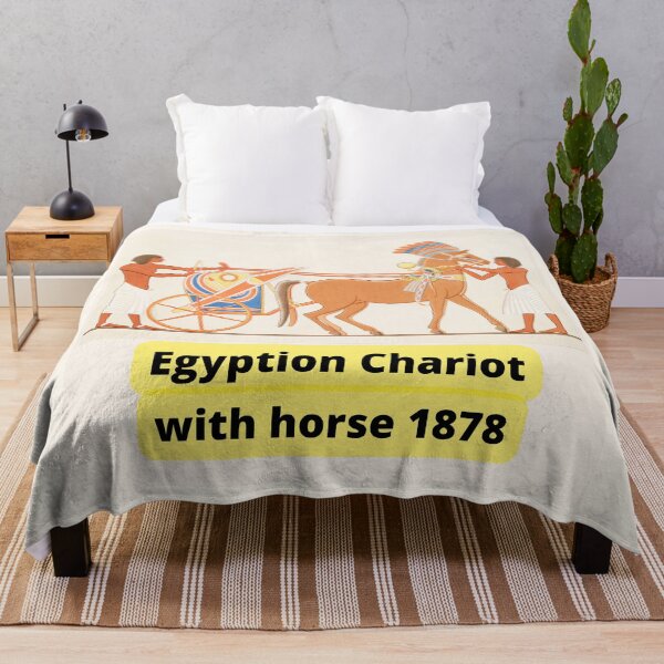 Item preview, Egyption Chariot with horse 1878 painting designed and sold by LGMmugsdesign.