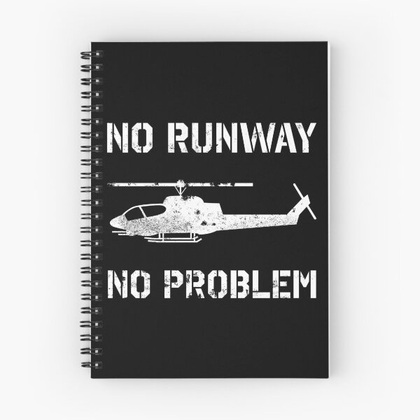 Item preview, No Runway, No Problem Helicopter Pilot Slogan designed and sold by KemeDesign.