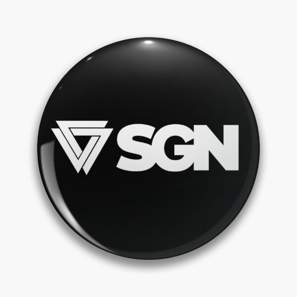 Item preview, SGN Logo - Inverted Monochrome designed and sold by SeattleGayNews.