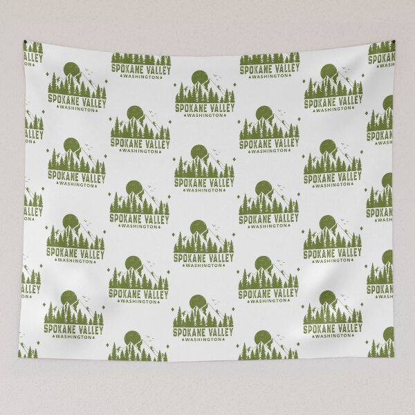 Item preview, Spokane Valley Washington Mountain Sight designed and sold by Home-Spirit.