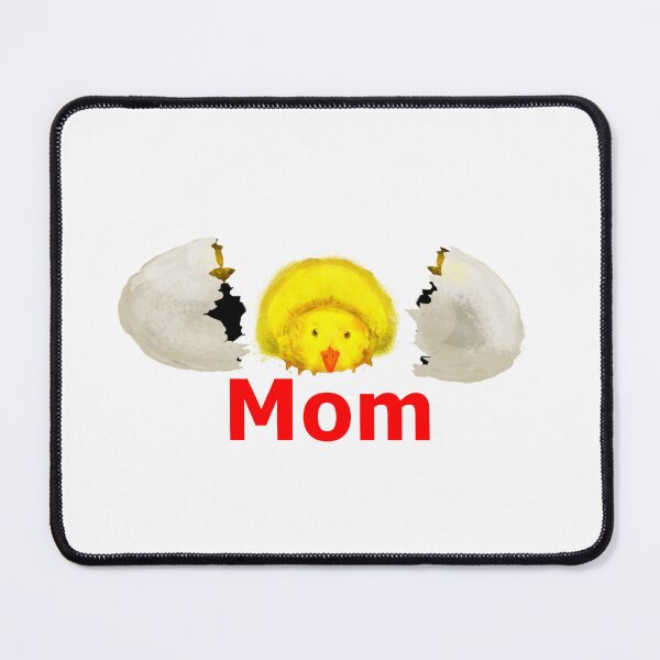 Item preview, Mom with Hatched Chick and Cracked Egg Shell designed and sold by VerdeDoodleDuck.