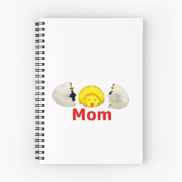 Item preview, Mom with Hatched Chick and Cracked Egg Shell designed and sold by VerdeDoodleDuck.