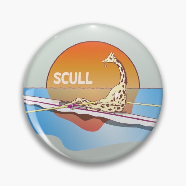 Item preview, Giraffe Single scull rowing boat designed and sold by piedaydesigns.