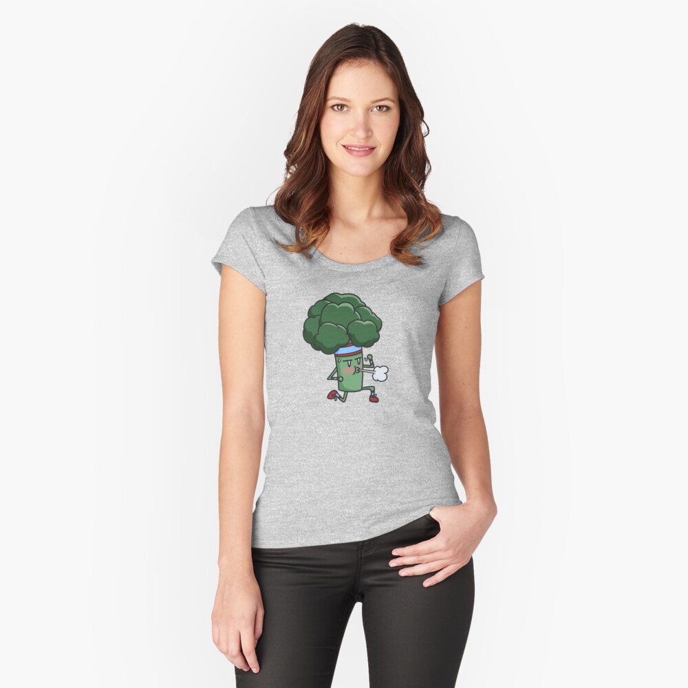 Item preview, Fitted Scoop T-Shirt designed and sold by kabocha-chan.