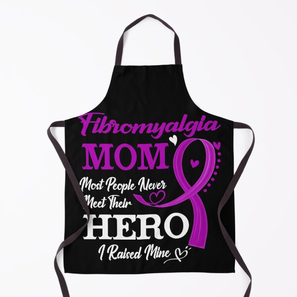 Item preview, Proud Fibromyalgia Mom Most People Never Meet Their Hero I Raised Mine Fibromyalgia Awareness designed and sold by Kohend.