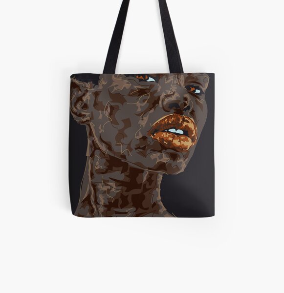 Lady Ghana Allover-Print Tote Bag