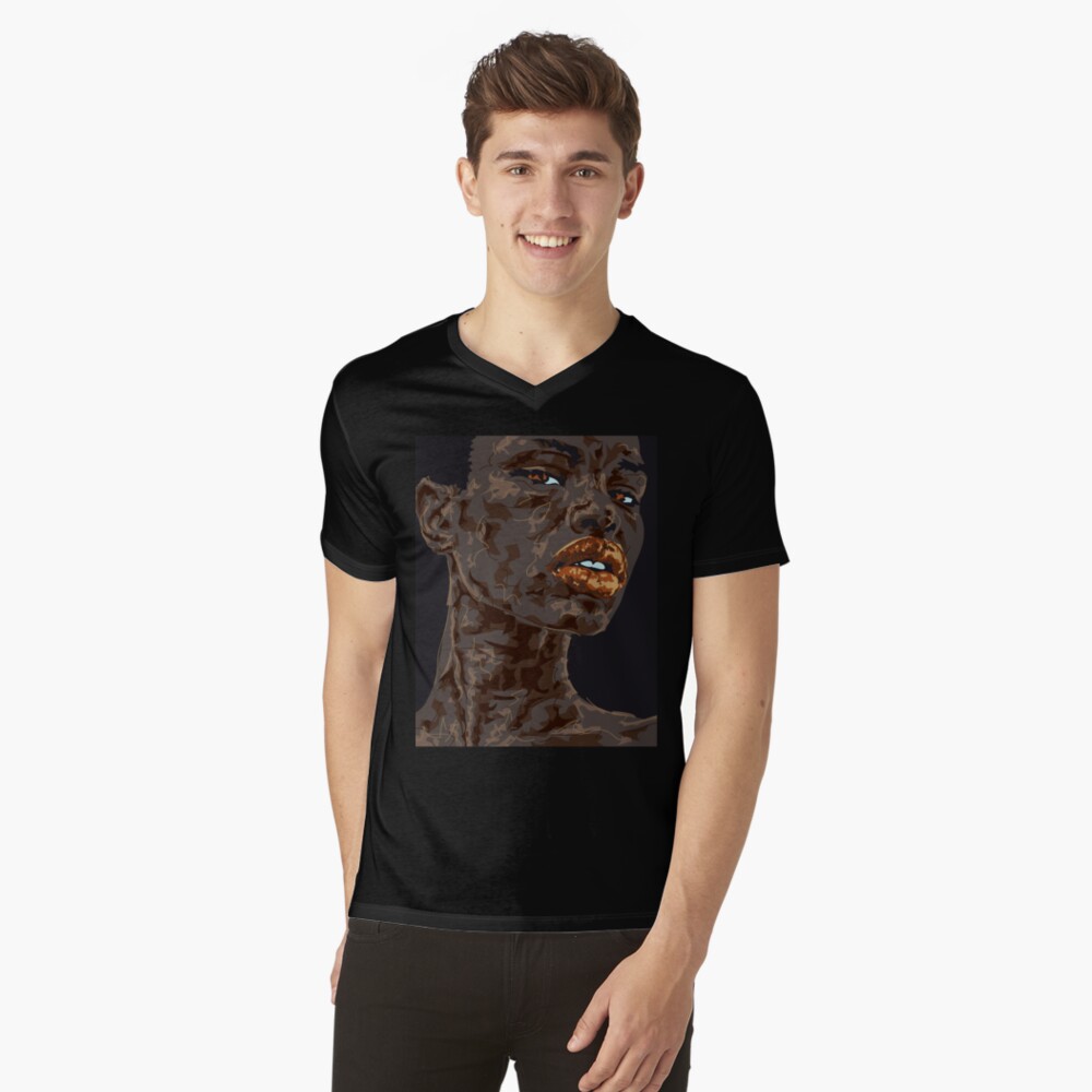 Artikel-Vorschau von T-Shirt mit V-Ausschnitt, designt und verkauft von Rektozhan.