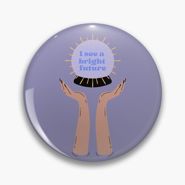 Item preview, I see a bright purple future  designed and sold by Thegentleshop.