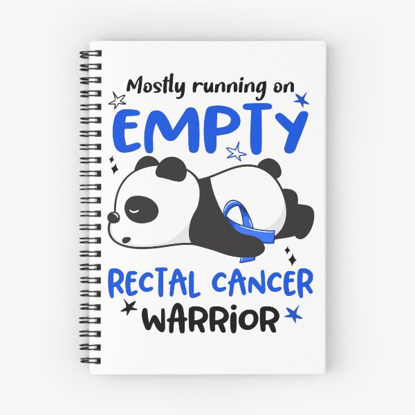 Item preview, Rectal Cancer Awareness - Mostly Running On Empty Rectal Cancer Warrior designed and sold by Hilten.