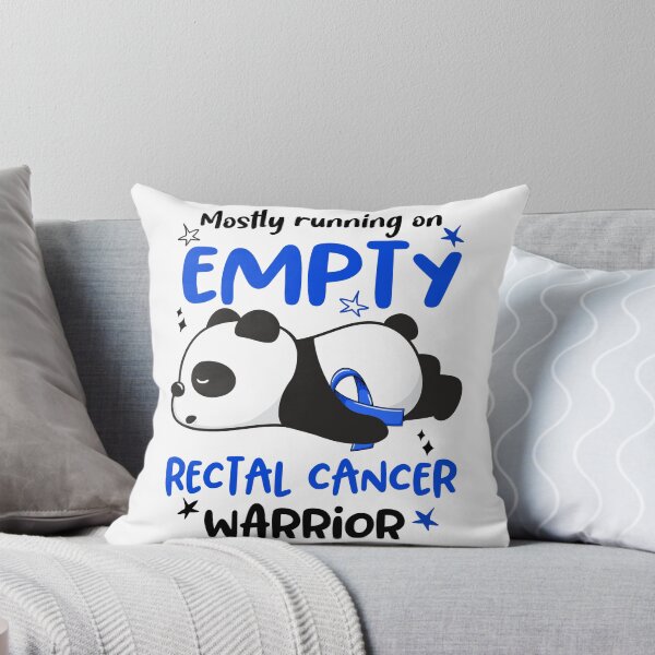 Item preview, Rectal Cancer Awareness - Mostly Running On Empty Rectal Cancer Warrior designed and sold by Hilten.