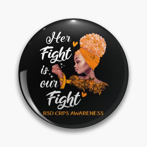 Item preview, RSD CRPS Awareness - Her Fight is Our Fight designed and sold by RidnerStore.