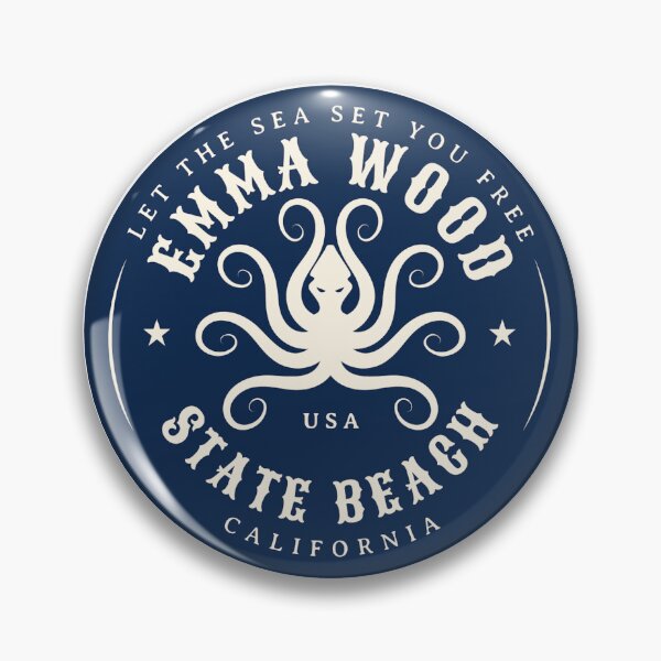 Artikelvorschau, Cali Strand Ozean Emma Wood State Beach Kalifornien entworfen und verkauft von CattlettArt.