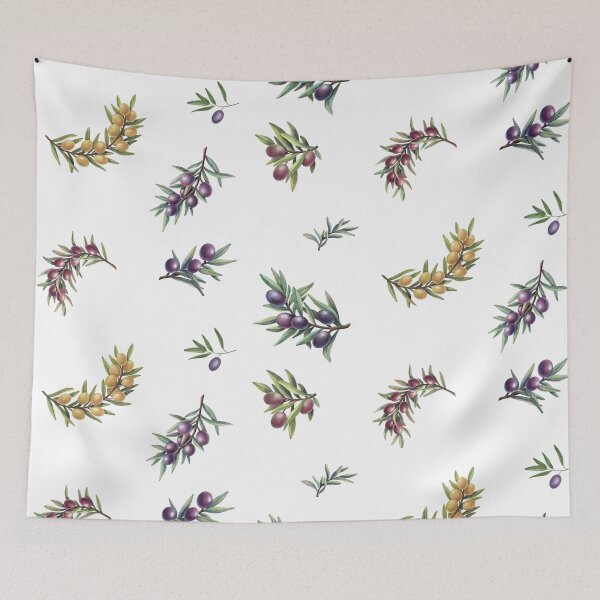 Item preview, Assorted Olives and Olive Branches Botanical designed and sold by silviaol.