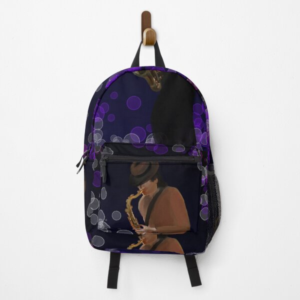 Item preview, Abstract saxophonist painting design designed and sold by MystixJack.