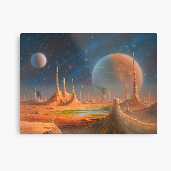 Welcome to my world Metal Print