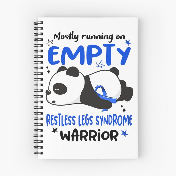 Item preview, Restless Legs Syndrome Awareness - Mostly Running On Empty Restless Legs Syndrome Warrior designed and sold by Hilten.